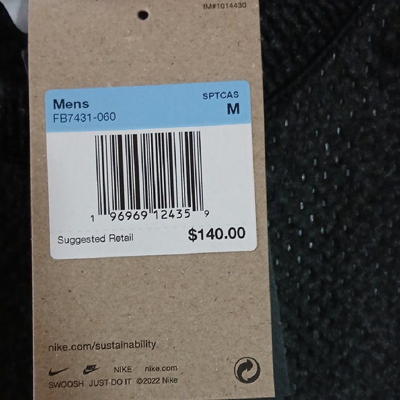 Nike Men's Charcoal Crewneck Sweater - Picture 12 of 16